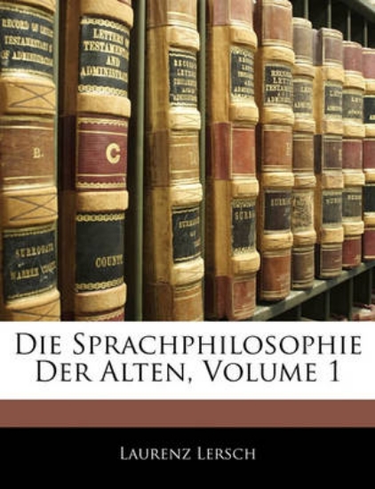 Picture of Die Sprachphilosophie Der Alten