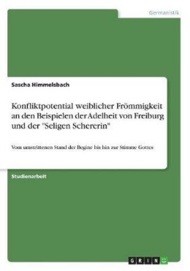 Picture of Konfliktpotential weiblicher Froemmigkeit an den B