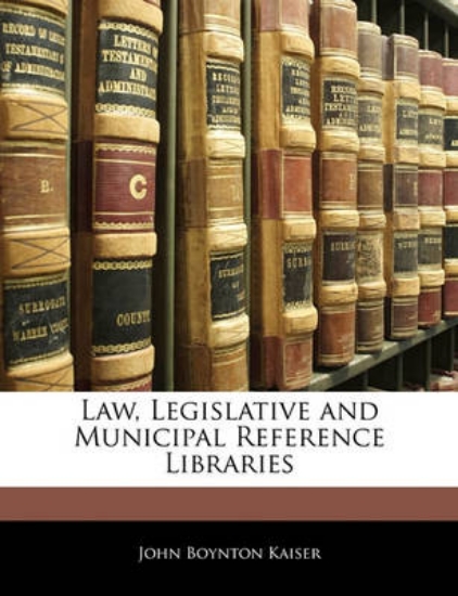 Picture of Law, Legislative and Municipal Reference Libraries