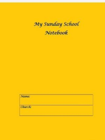 Picture of My Sunday School Notebook