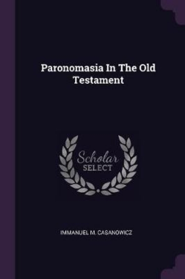 Picture of Paronomasia in the Old Testament