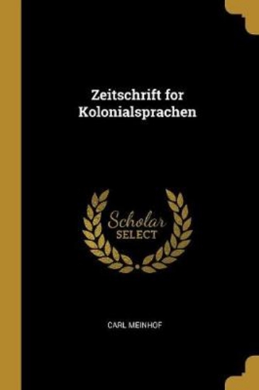 Picture of Zeitschrift for Kolonialsprachen