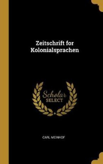 Picture of Zeitschrift for Kolonialsprachen