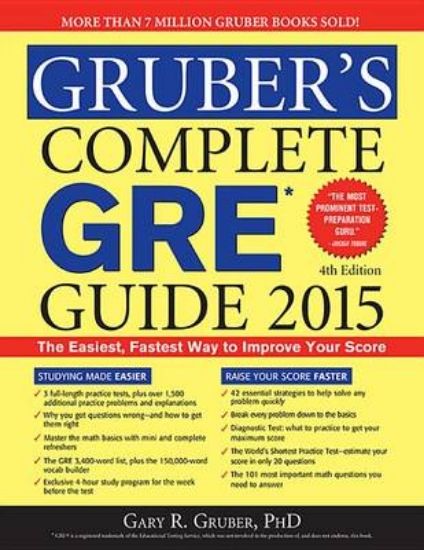 Picture of Gruber's Complete GRE Guide 2015