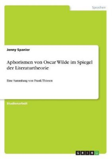 Picture of Aphorismen von Oscar Wilde im Spiegel der Literatu