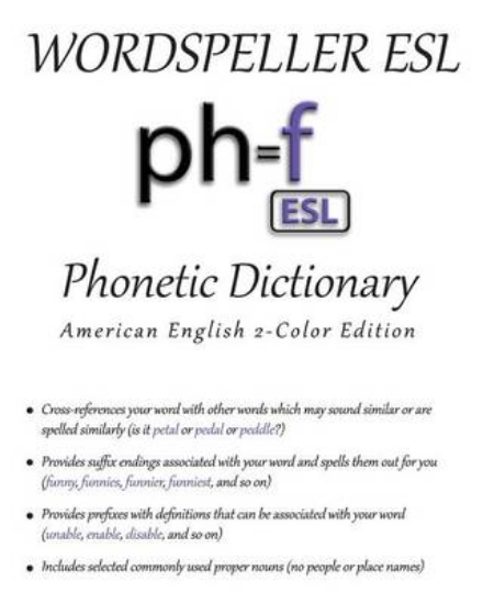 Picture of Wordspeller ESL Phonetic Dictionary