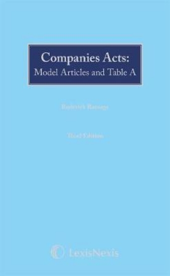 Picture of Companies Acts: Model Articles and Table A