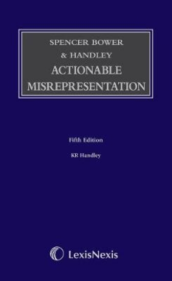 Picture of Spencer Bower &amp; Handley: Actionable Misreprese