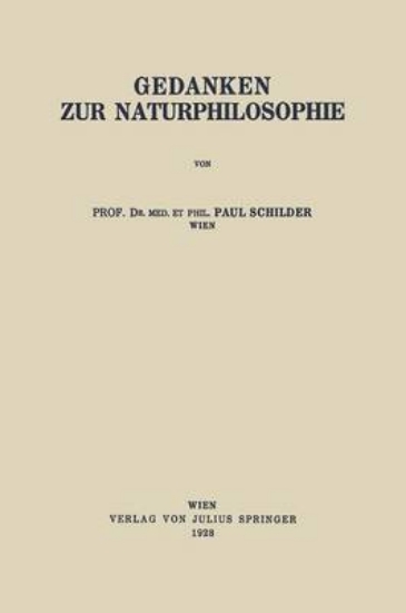 Picture of Gedanken Zur Naturphilosophie