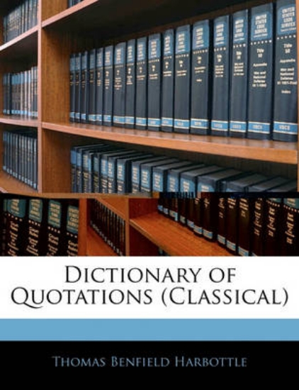 Picture of Dictionary of Quotations (Classical)