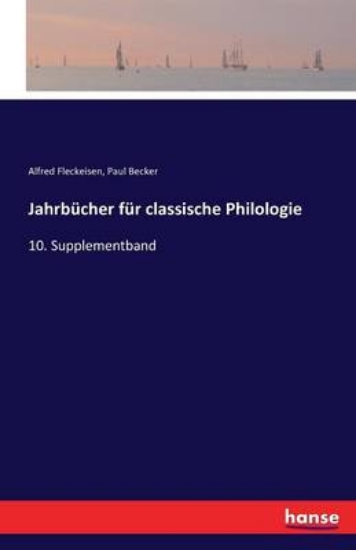 Picture of Jahrbucher fur classische Philologie