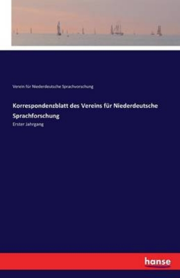 Picture of Korrespondenzblatt des Vereins fur Niederdeutsche