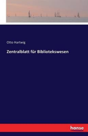 Picture of Zentralblatt Fur Bibliotekswesen