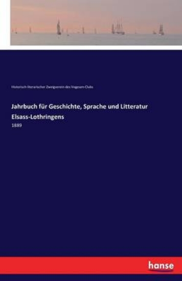 Picture of Jahrbuch fur Geschichte, Sprache und Litteratur El