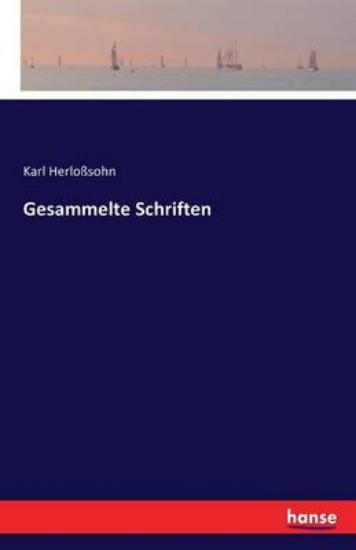 Picture of Gesammelte Schriften