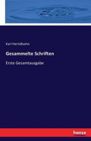 Picture of Gesammelte Schriften