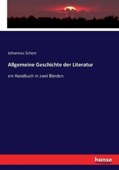 Picture of Allgemeine Geschichte der Literatur