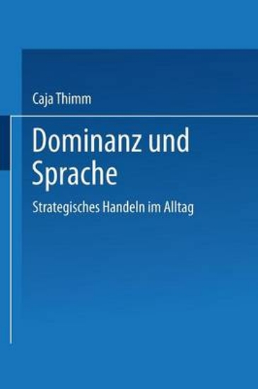 Picture of Dominanz Und Sprache