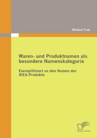 Picture of Waren- Und Produktnamen ALS Besondere Namenskatego