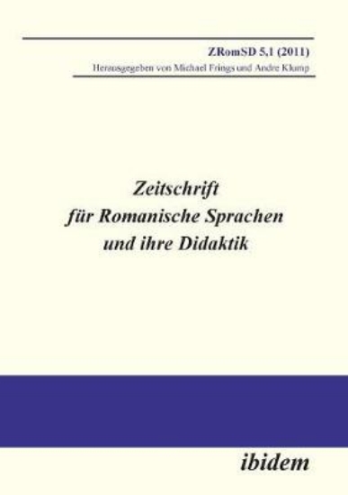 Picture of Zeitschrift f r Romanische Sprachen und ihre Didak