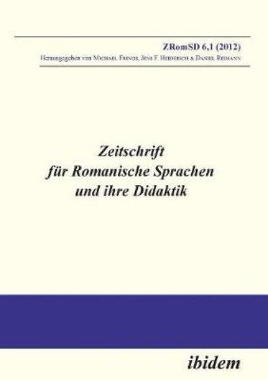 Picture of Zeitschrift f r Romanische Sprachen und ihre Didak