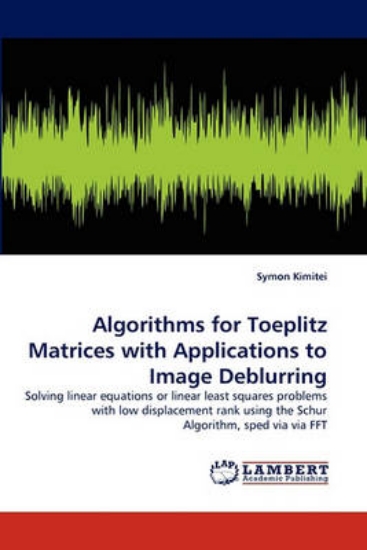 Picture of Algorithms for Toeplitz Matrices with Applications