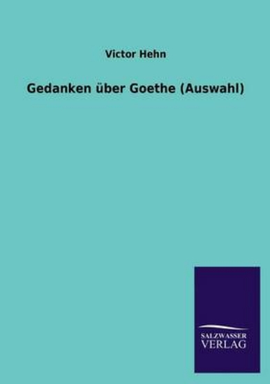 Picture of Gedanken ber Goethe (Auswahl)