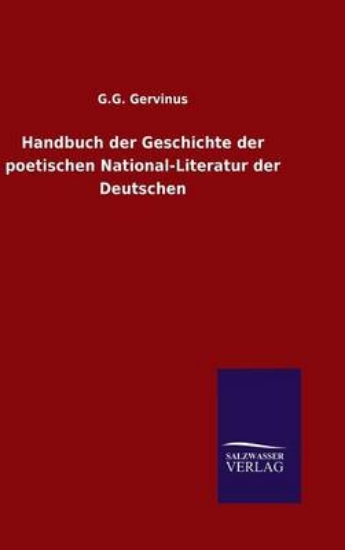 Picture of Handbuch Der Geschichte Der Poetischen National-Li