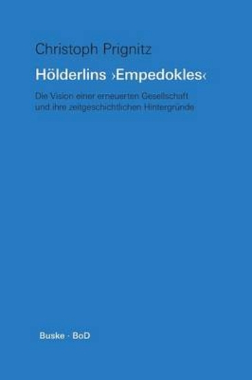 Picture of Hoelderlins "Empedokles"