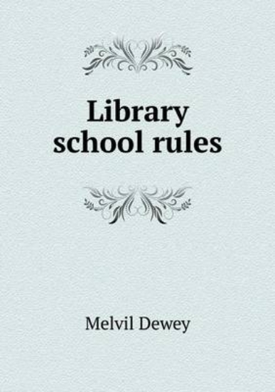 Picture of Library School Rules