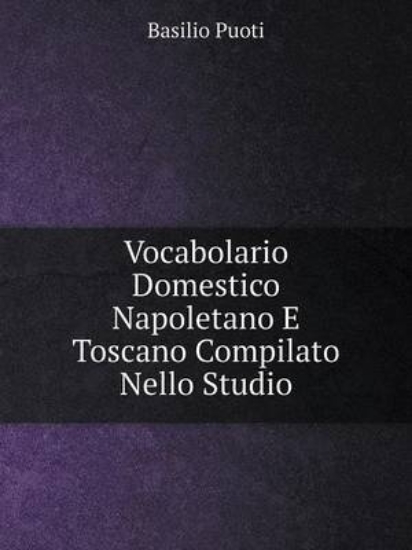 Picture of Vocabolario Domestico Napoletano E Toscano Compila