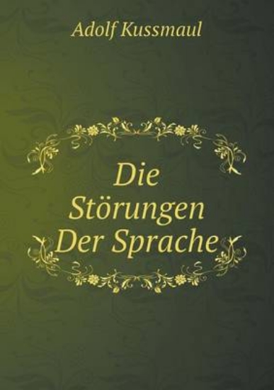 Picture of Die St rungen Der Sprache