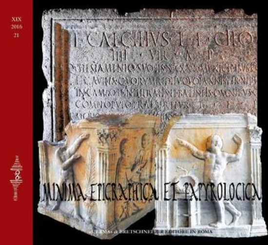 Picture of Minima Epigraphica Et Papyrologica. Anno XIX. 2016