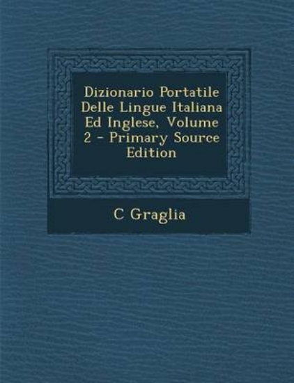 Picture of Dizionario Portatile Delle Lingue Italiana Ed Ingl