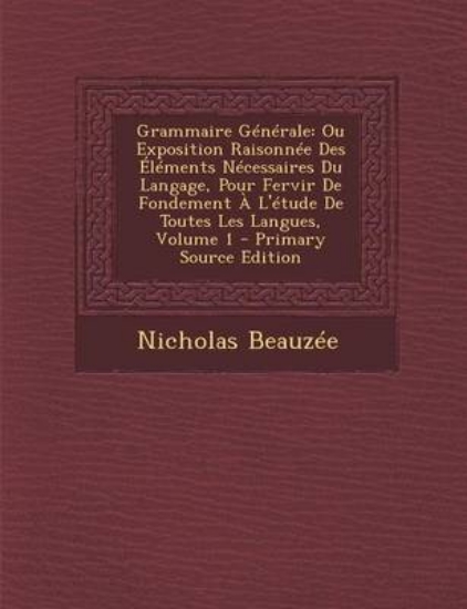 Picture of Grammaire Generale