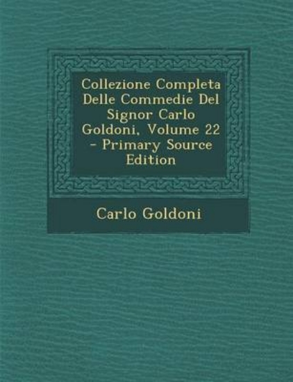 Picture of Collezione Completa Delle Commedie del Signor Carl