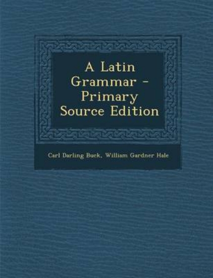 Picture of A Latin Grammar