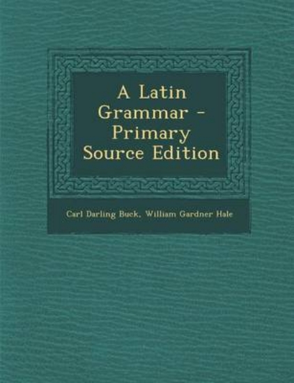 Picture of A Latin Grammar