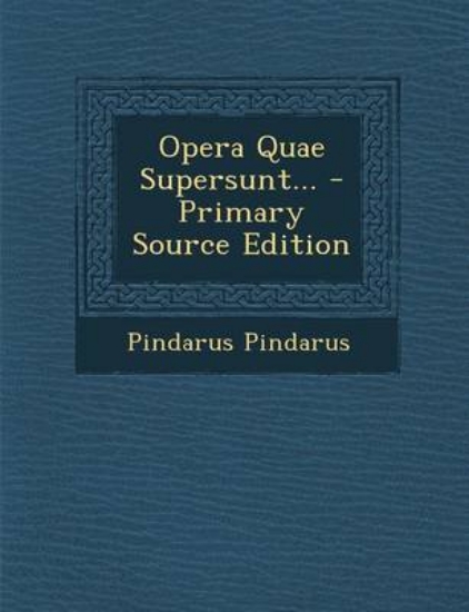 Picture of Opera Quae Supersunt...