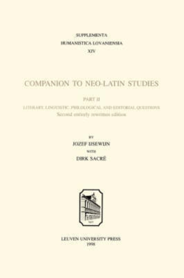 Picture of Companion to Neo-Latin Studies