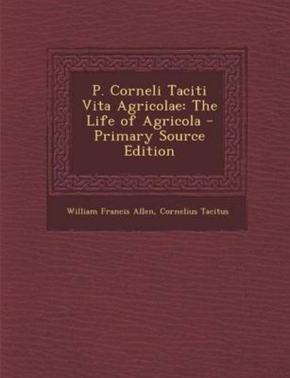 Picture of P. Corneli Taciti Vita Agricolae