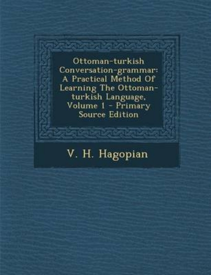 Picture of Ottoman-Turkish Conversation-Grammar