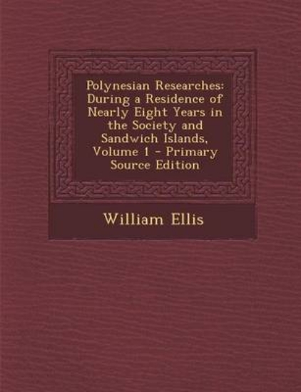 Picture of Polynesian Researches