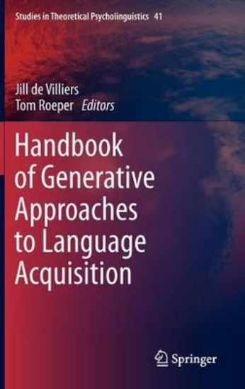 Picture of Handbook of Generative Approaches to Language Acqu