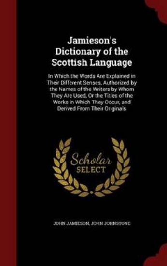 Picture of Jamieson's Dictionary of the Scottish Language