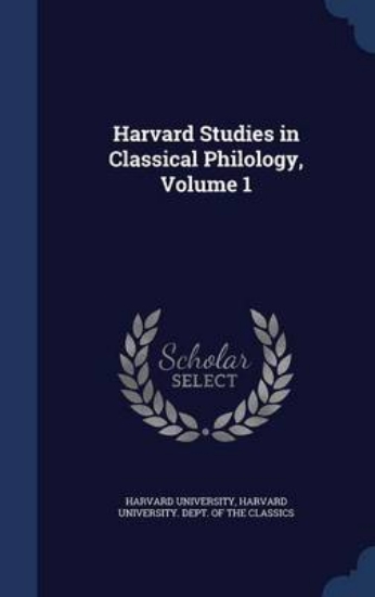 Picture of Harvard Studies in Classical Philology, Volume 1