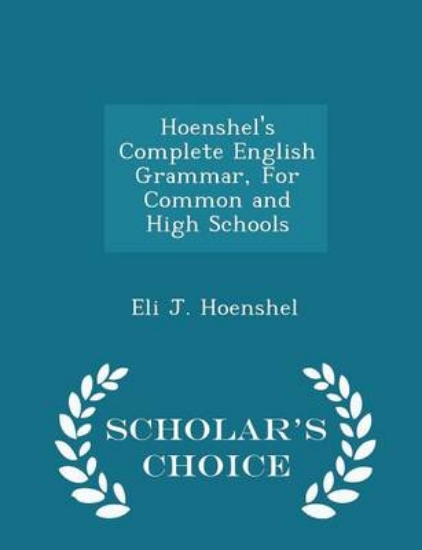 Picture of Hoenshel's Complete English Grammar, for Common an