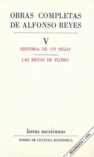 Picture of Obras Completas Alfonso Reyes, Volume 5