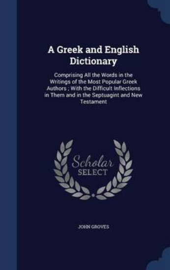 Picture of A Greek and Englis[h] Dictionary