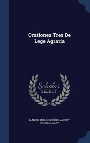 Picture of Orationes Tres de Lege Agraria